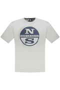 North Sails T-Shirt Maniche Corte Uomo Grigio