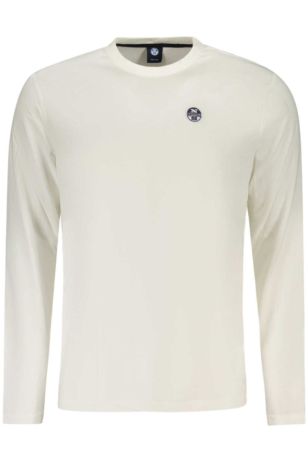 North Sails T-Shirt Maniche Lunghe Uomo Bianco