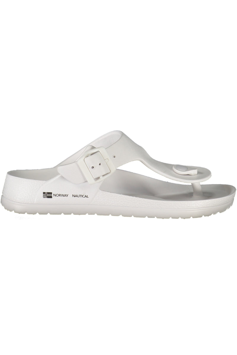 Norway 1963 Calzatura Ciabatta Donna Bianco