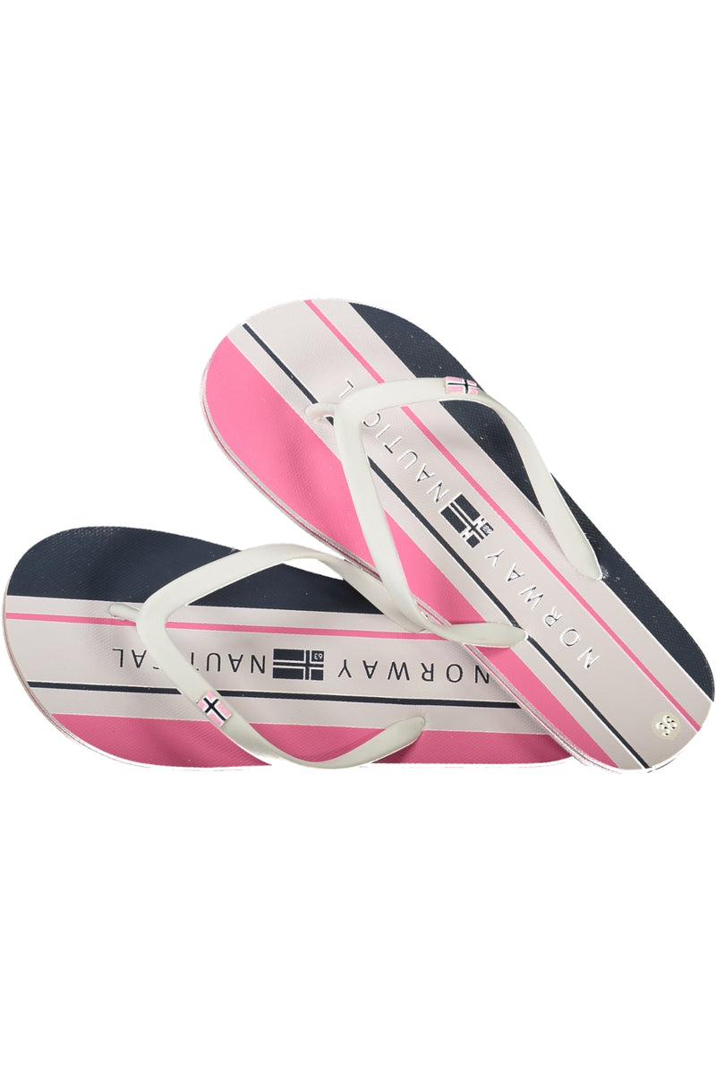 Norway 1963 Calzatura Ciabatta Donna Bianco