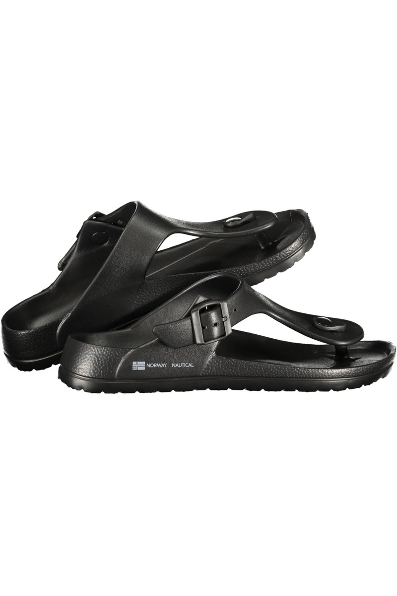 Norway 1963 Calzatura Ciabatta Uomo Nero