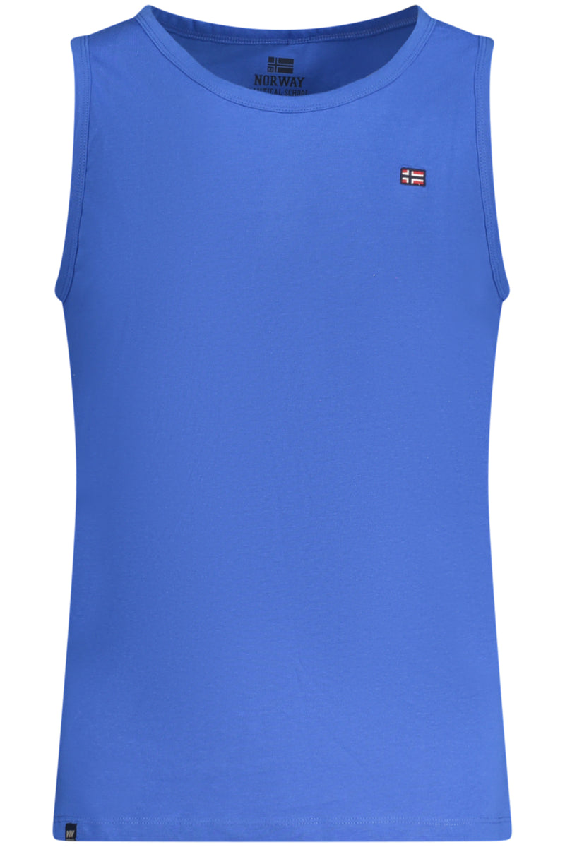 Norway 1963 Canotta Uomo Blu