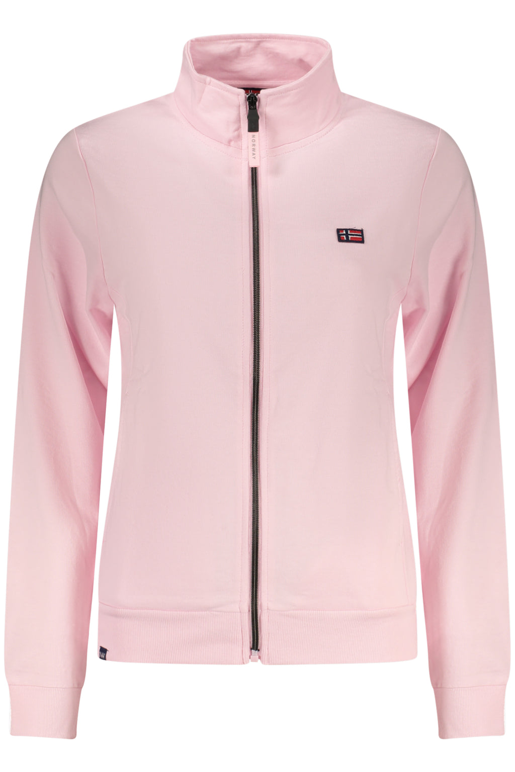 Norway 1963 Felpa Con Zip Donna Rosa