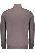 Norway 1963 Felpa Con Zip Uomo Marrone