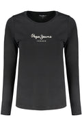 Pepe Jeans T-Shirt Maniche Lunghe Donna Nero