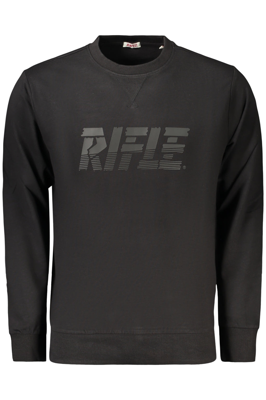 Rifle Felpa Senza Zip Uomo Nero