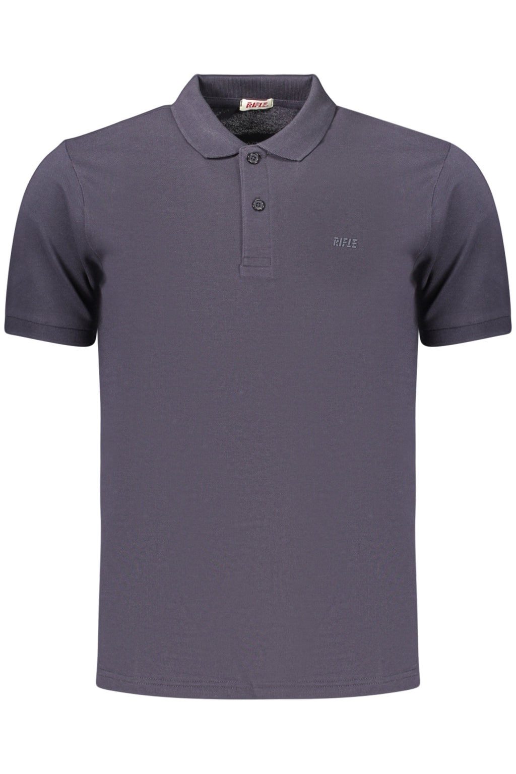 Rifle Polo Maniche Corte Uomo Blu