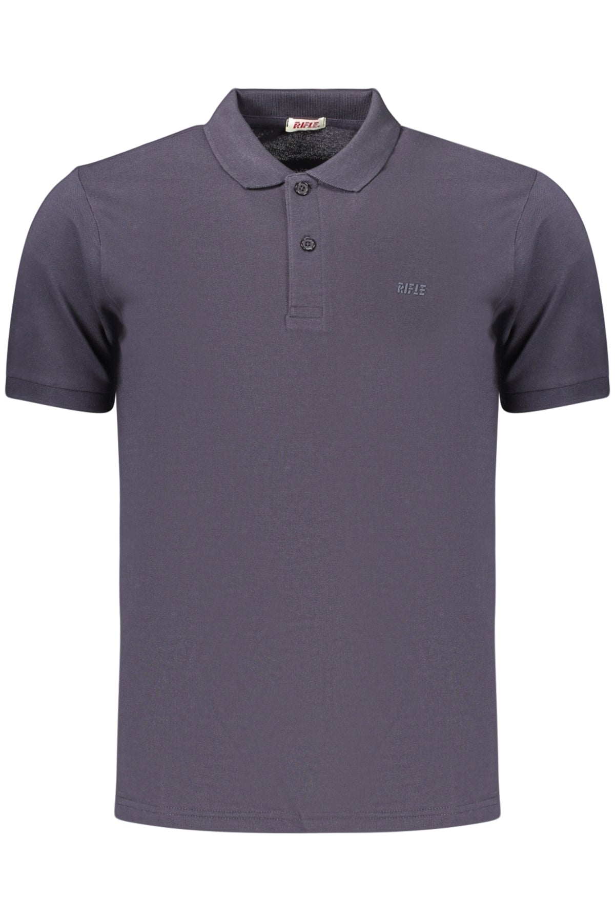 Rifle Polo Maniche Corte Uomo Blu