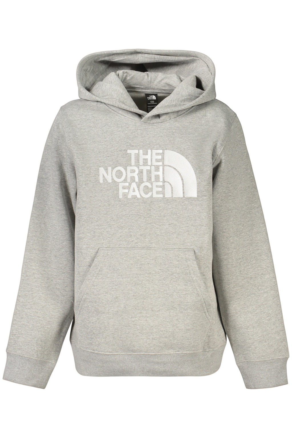 The North Face Felpa Senza Zip Bambino Grigio