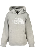 The North Face Felpa Senza Zip Bambino Grigio