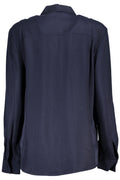 Tommy Hilfiger Camicia Maniche Lunghe Donna Blu