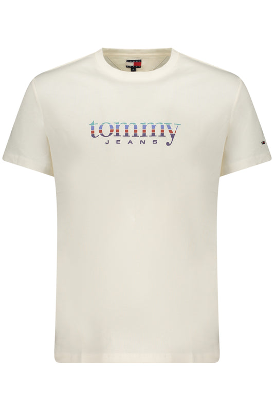 TOMMY HILFIGER T-SHIRT MANICHE CORTE UOMO BIANCO