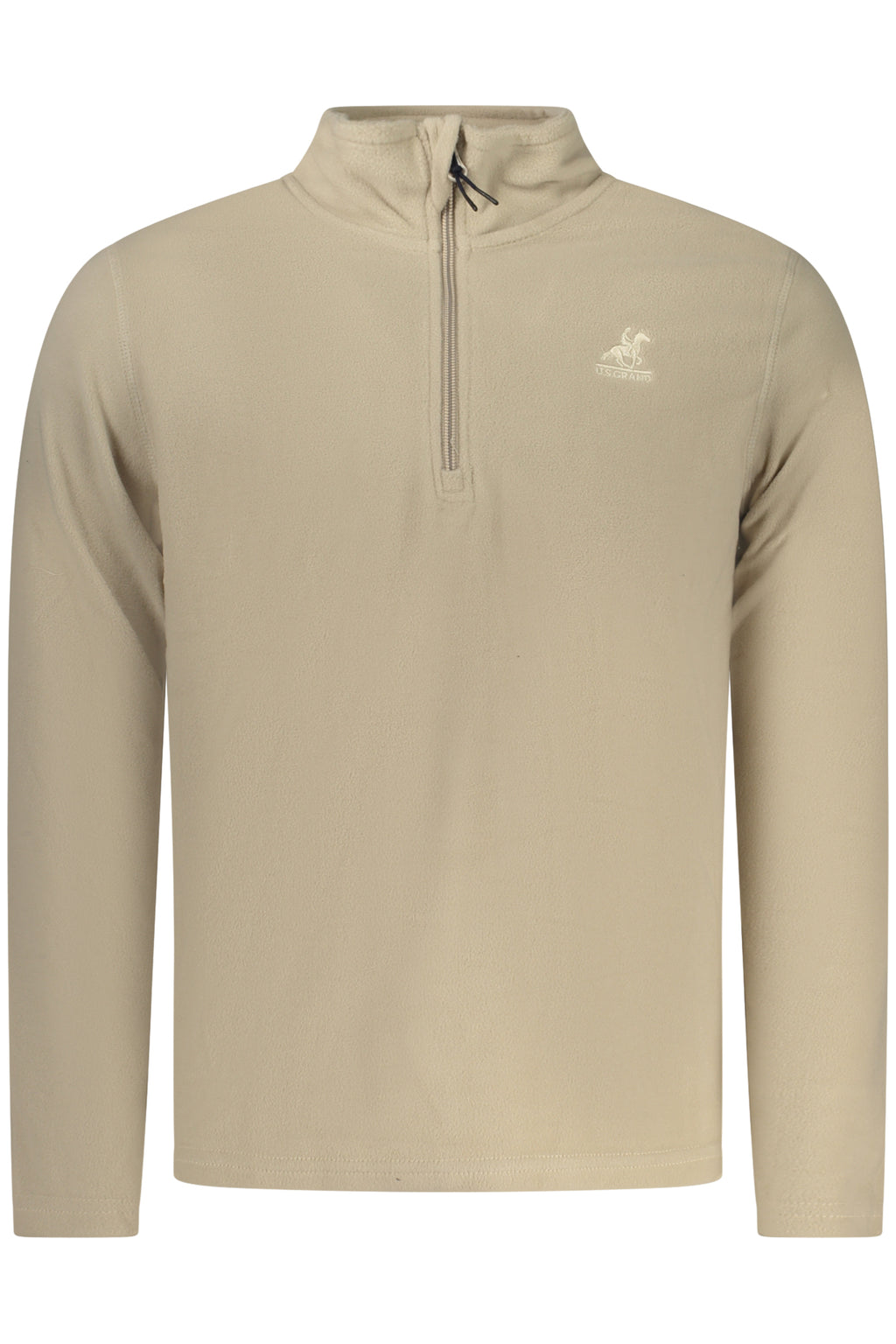 U.S. Grand Felpa Senza Zip Uomo Beige