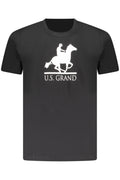 U.S. Grand T-Shirt Maniche Corte Uomo Nero