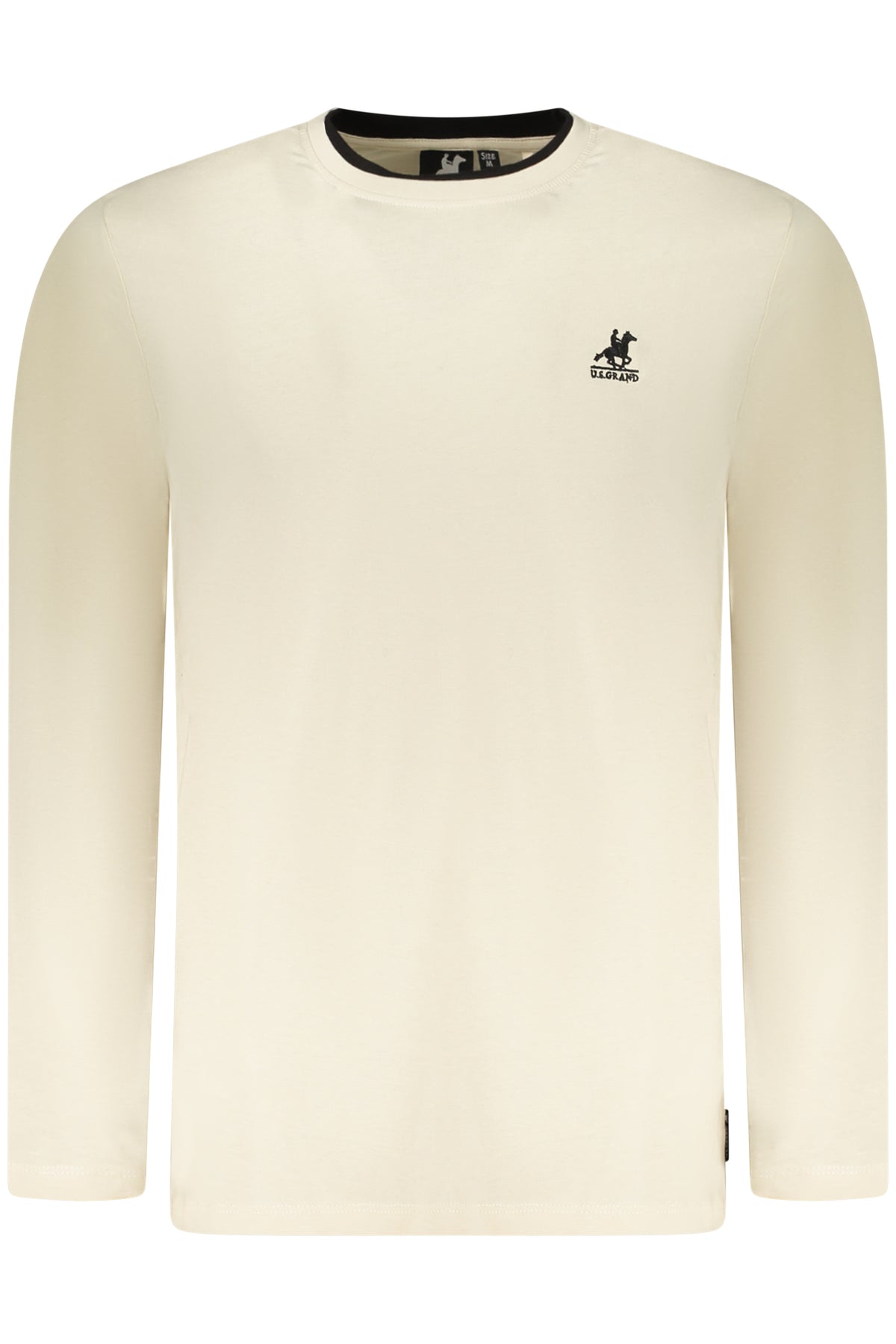 U.S. Grand T-Shirt Maniche Lunghe Uomo Beige