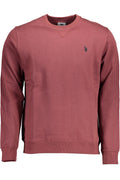 U.S. Polo Assn. Felpa Senza Zip Uomo Viola