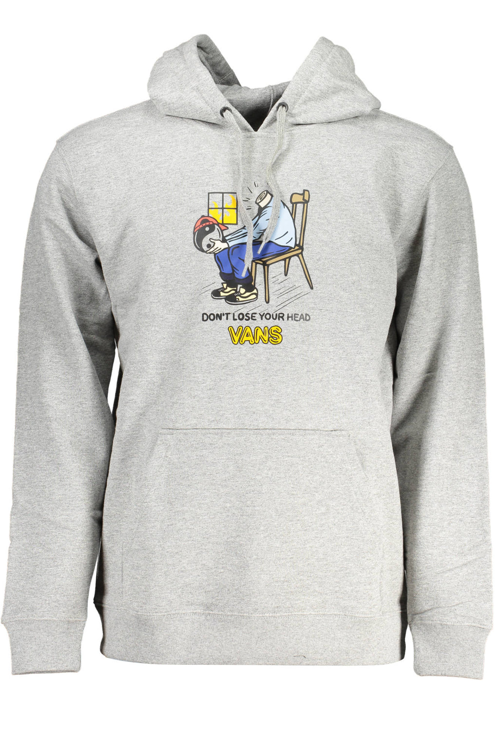 Vans Felpa Senza Zip Uomo Grigio